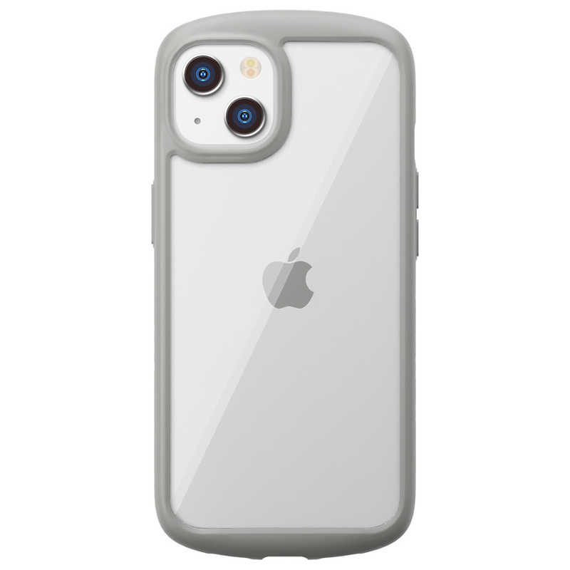 PGA PGA iPhone 13 mini　5.4インチ ガラスタフケース ラウンドタイプ Premium Style グレー PG-21JGT02GY PG-21JGT02GY