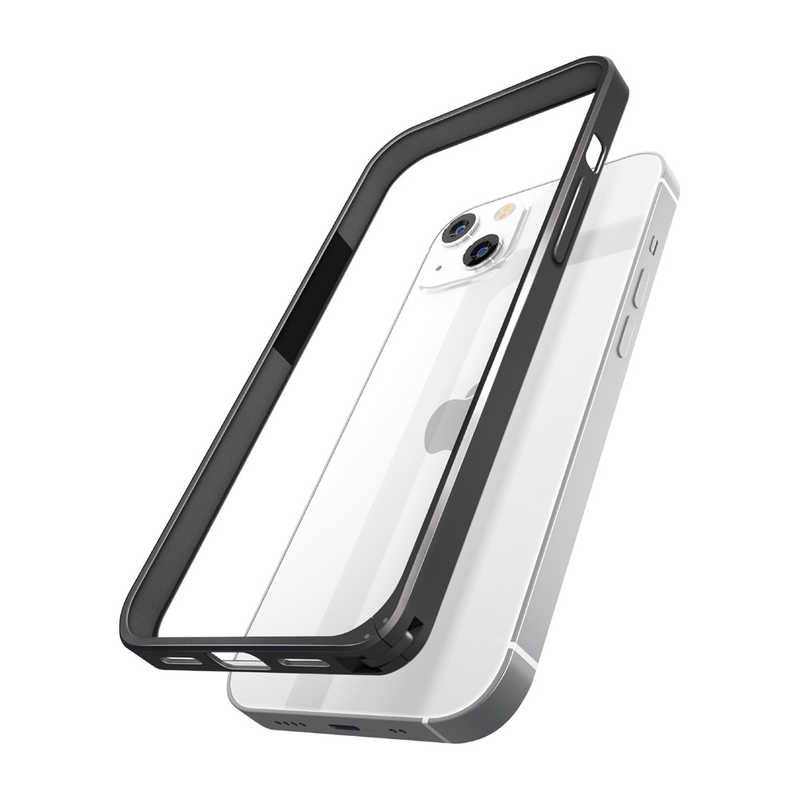 PGA PGA iPhone 13 mini　5.4インチ アルミバンパー ブラック Premium Style PG-21JBP01BK PG-21JBP01BK