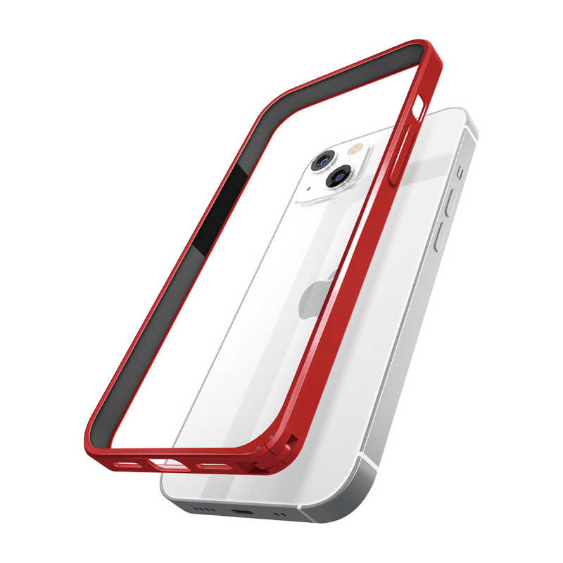 PGA PGA iPhone 13 mini　5.4インチ アルミバンパー レッド Premium Style PG-21JBP02RD PG-21JBP02RD