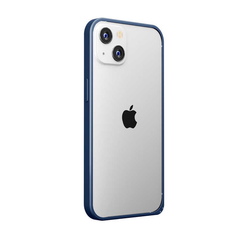 PGA PGA iPhone 13 mini　5.4インチ アルミバンパー ネイビー Premium Style PG-21JBP04NV PG-21JBP04NV