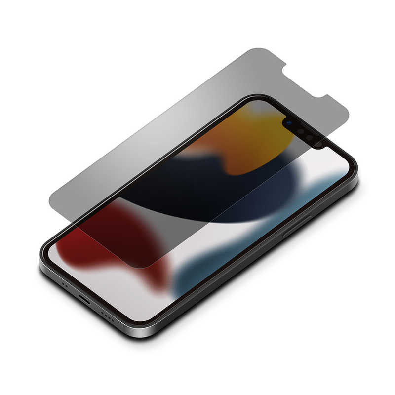 PGA PGA iPhone 13 mini 抗菌/抗ウイルス液晶保護ガラス 覗き見防止 Premium Style PG-21JGLK03MB PG-21JGLK03MB