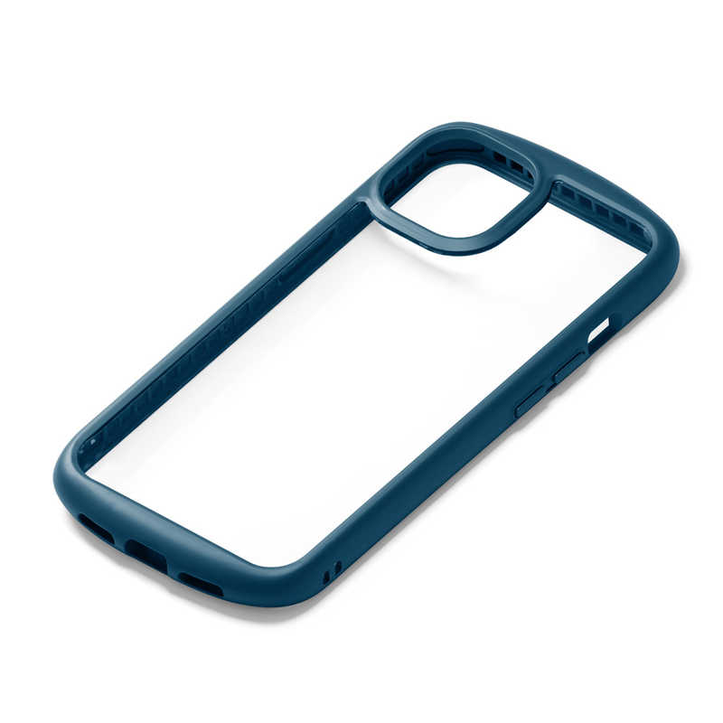 PGA PGA iPhone2021 6.1inch 2眼 ガラスタフケース ラウンドタイプ ネイビー Premium Style PG-21KGT04NV PG-21KGT04NV
