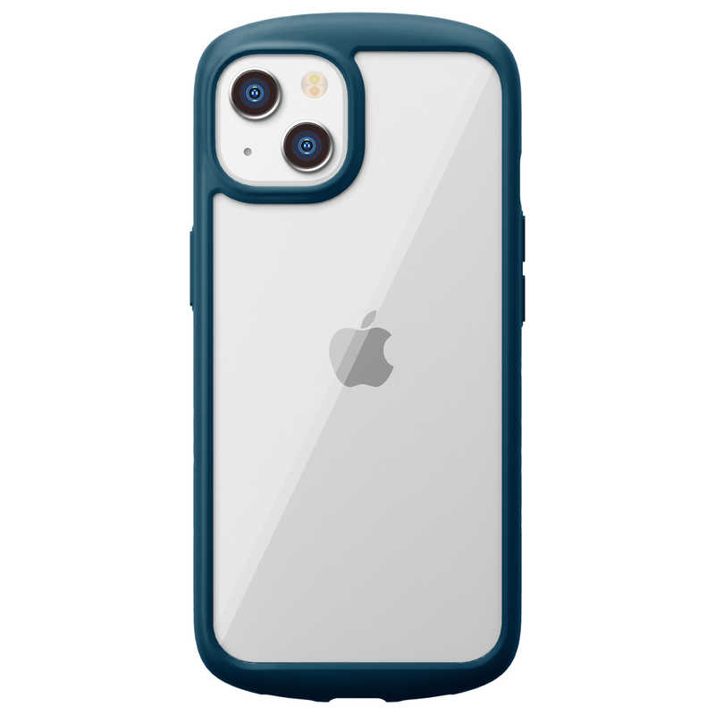 PGA PGA iPhone2021 6.1inch 2眼 ガラスタフケース ラウンドタイプ ネイビー Premium Style PG-21KGT04NV PG-21KGT04NV