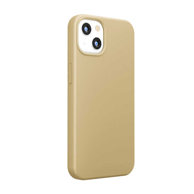 PGA PGA iPhone 13 2眼 抗菌スリムシリコンケース ベージュ Premium Style PG-21KSC03BE PG-21KSC03BE