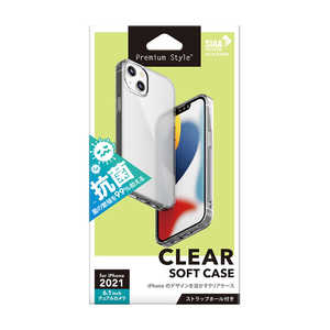 PGA iPhone 13 抗菌TPUケース クリア Premium Style PG-21KTP01CL PGA iPhone 13 抗菌TPUケース クリア Premium Style PG-21KTP01CL