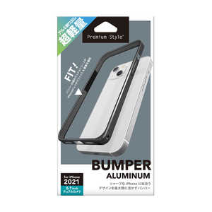 PGA iPhone 13 アルミバンパー ブラック Premium Style PG-21KBP01BK PGA iPhone 13 アルミバンパー ブラック Premium Style PG-21KBP01BK