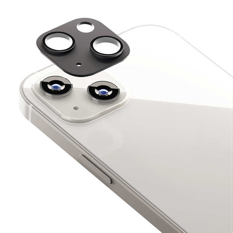 PGA PGA iPhone 13 2眼 カメラレンズプロテクター ブラック Premium Style PG-21KCLG02BK PG-21KCLG02BK