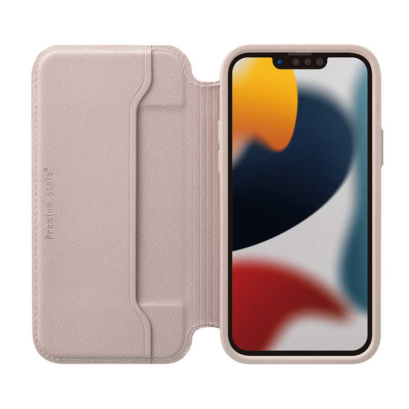 PGA PGA iPhone2021 6.1inch 3眼 ガラスフリップケース Premium Style ピンク PG-21NGF06PK PG-21NGF06PK