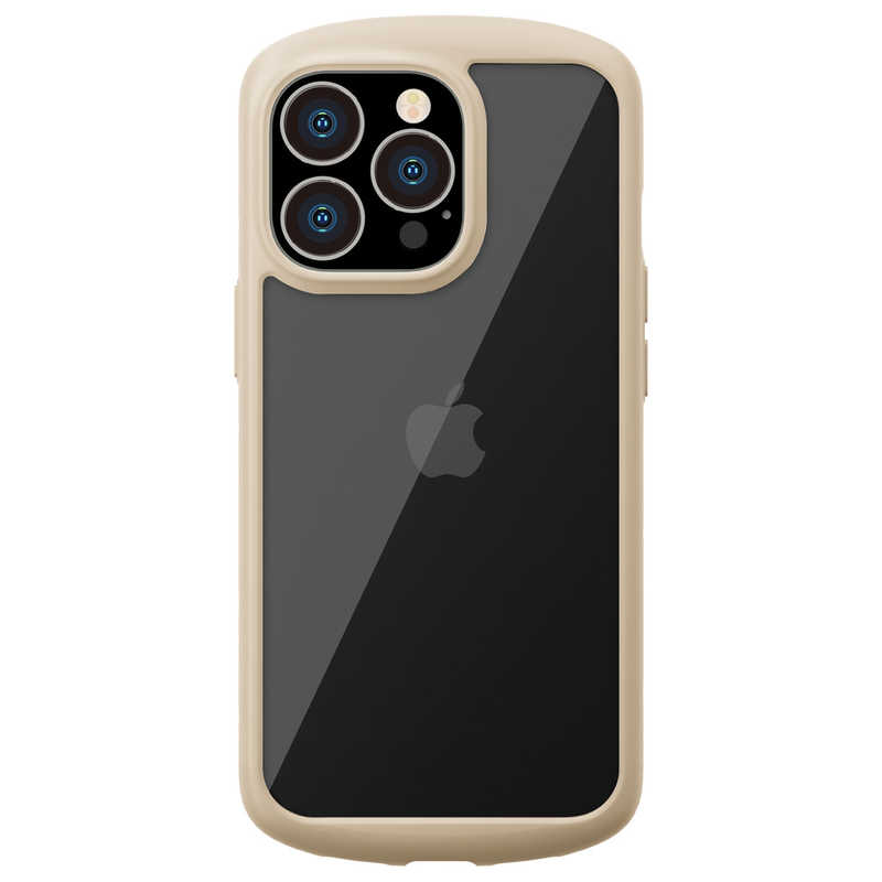PGA PGA iPhone2021 6.1inch 3眼 ガラスタフケース ラウンドタイプ Premium Style ベージュ PG-21NGT03BE PG-21NGT03BE
