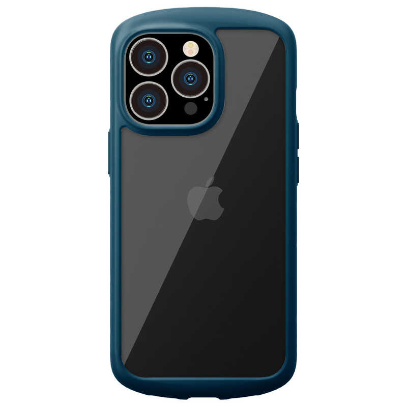 PGA PGA iPhone2021 6.1inch 3眼 ガラスタフケース ラウンドタイプ Premium Style ネイビー PG-21NGT04NV PG-21NGT04NV
