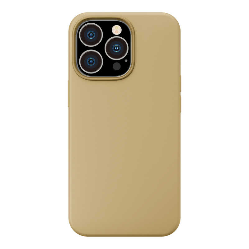 PGA PGA iPhone 13 Pro 3眼 抗菌スリムシリコンケース Premium Style ベージュ PG-21NSC03BE PG-21NSC03BE
