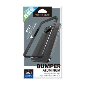 PGA iPhone 13 Pro アルミバンパー Premium Style ブラック PG-21NBP01BK PGA iPhone 13 Pro アルミバンパー Premium Style ブラック PG-21NBP01BK