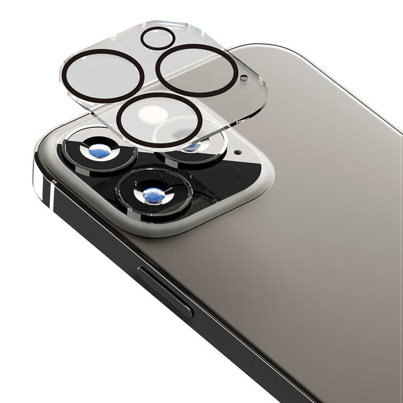 PGA PGA iPhone 13 Pro 3眼 カメラレンズプロテクター クリア Premium Style PG-21NCLG01CL PG-21NCLG01CL