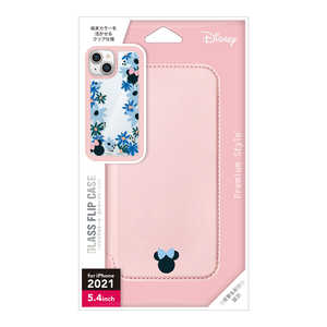 PGA iPhone 13 mini 5.4インチ ガラスフリップケース ミニーマウス PG-DGF21J02MNE PGA iPhone 13 mini 5.4インチ ガラスフリップケース ミニーマウス PG-DGF21J02MNE