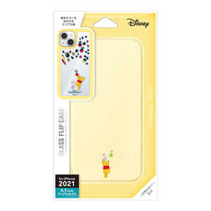 PGA iPhone 13 ガラスフリップケース Premium Style くまのプーさん PG-DGF21K04POO PGA iPhone 13 ガラスフリップケース Premium Style くまのプーさん PG-DGF21K04POO