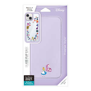 PGA iPhone 13 ガラスフリップケース Premium Style アリス PG-DGF21K05ALC PGA iPhone 13 ガラスフリップケース Premium Style アリス PG-DGF21K05ALC