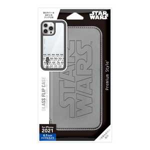 PGA iPhone 13 Pro 対応 6.1inch ガラスフリップケース Premium Style ダース・ベイダー PG-DGF21N30DV PGA iPhone 13 Pro 対応 6.1inch ガラスフリップケース Premium Style ダース・ベイダー PG-DGF21N30DV