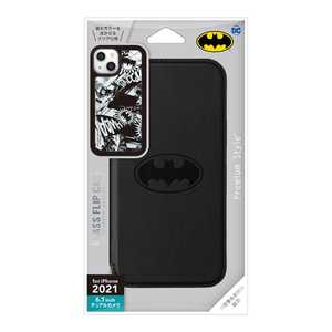 PGA iPhone 13 対応 6.1inch ガラスフリップケース Premium Style バットマン PG-WGF21K04BAT PGA iPhone 13 対応 6.1inch ガラスフリップケース Premium Style バットマン PG-WGF21K04BAT