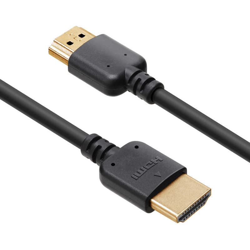 PGA PGA PREMIUM HDMI やわらかケーブル 1.5m ブラック Premium Style ブラック ［1.5m /HDMI⇔HDMI］ PG-HDSF15M PG-HDSF15M