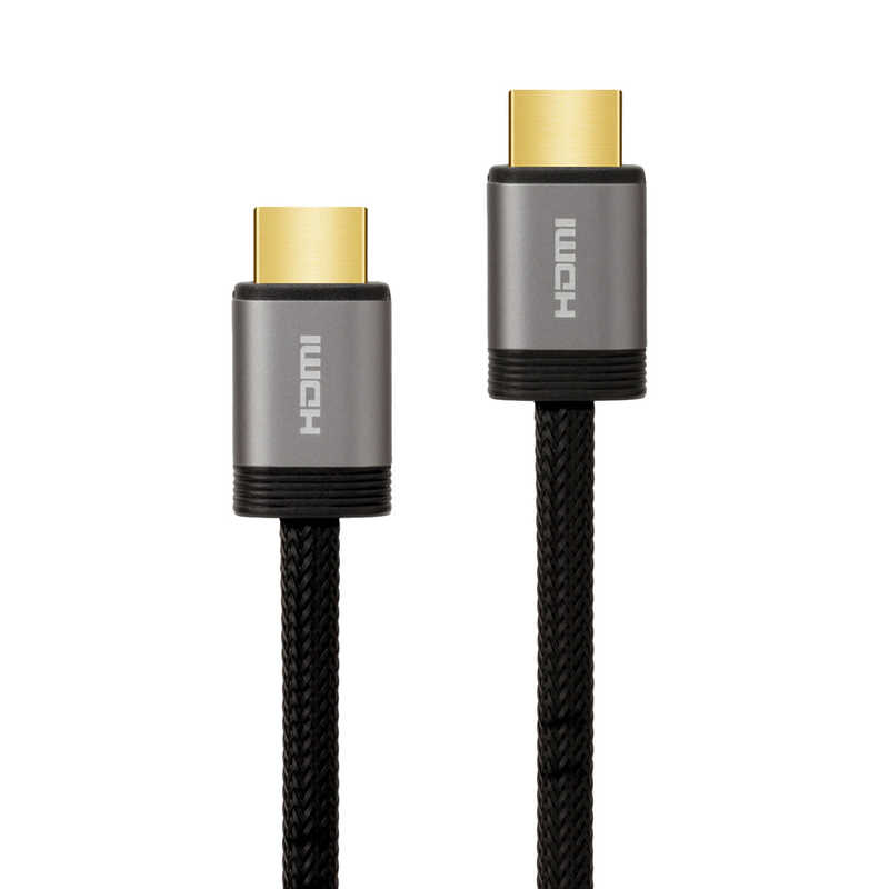 PGA PGA PREMIUM HDMI メッシュケーブル 3.0m ブラック Premium Style ブラック ［3m /HDMI⇔HDMI］ PG-HDME30M PG-HDME30M