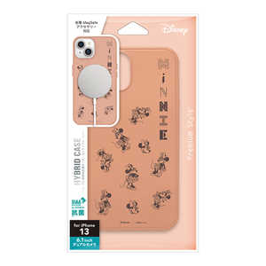 PGA iPhone 13用 MagSafe対応 抗菌ハイブリッドケース ミニーマウス Premium Style PG-DMGPT21K02MNE