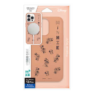 PGA iPhone 13 Pro用 MagSafe対応 抗菌ハイブリッドケース ミニーマウス ミニーマウス PG-DMGPT21N02MNE