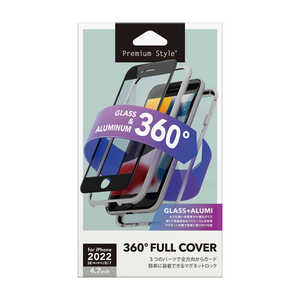 PGA iPhone SE 第3世代/SE 第2世代/8/7360°フルカバーケース シルバー Premium Style PG-22MFC02SV