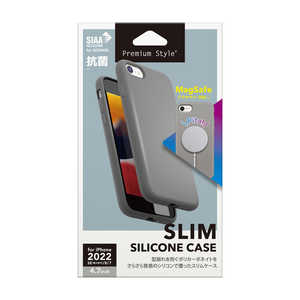 PGA iPhone SE 3/SE 2/8/7MagSafeб ݥॷꥳ󥱡 졼 Premium Style PG-22MMGSC02GY