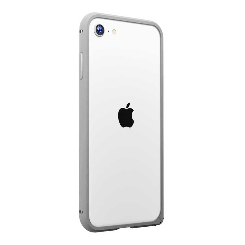 PGA PGA iPhone SE 第3世代/SE 第2世代/8/7 アルミニウムバンパー シルバー Premium Style PG-22MBP02SV PG-22MBP02SV