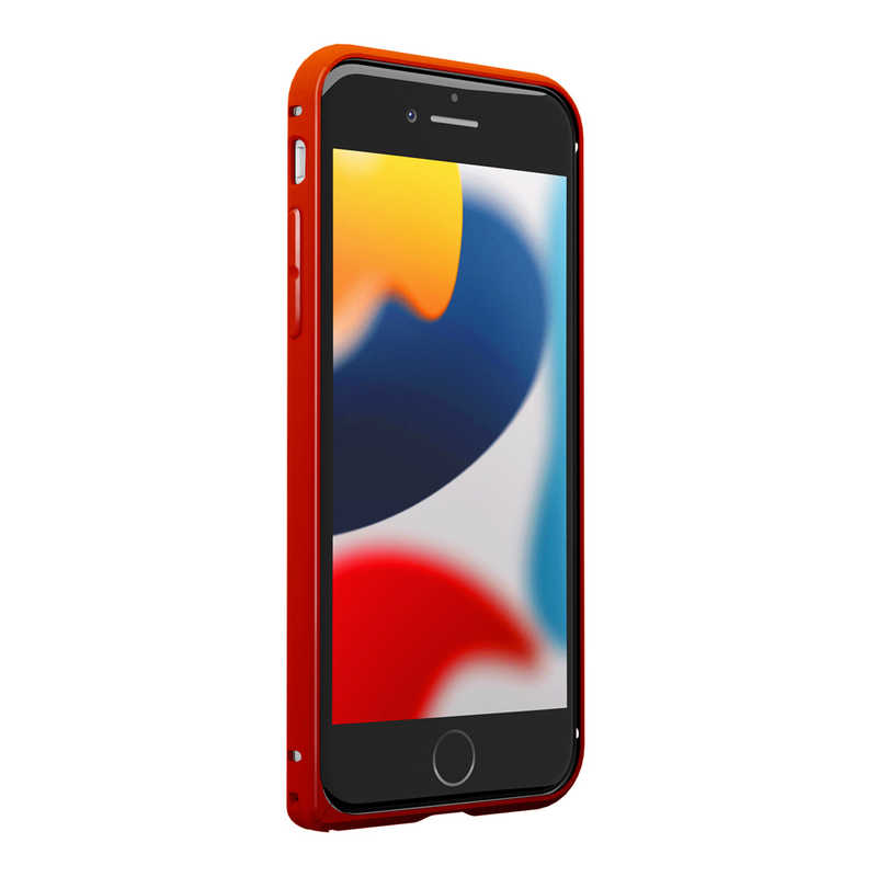 PGA PGA iPhone SE 第3世代/SE 第2世代/8/7 アルミニウムバンパー レッド Premium Style PG-22MBP03RD PG-22MBP03RD