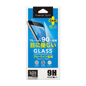 PGA iPhone SE 第3世代/第2世代/8/7専用 液晶保護ガラス ブルーライト低減/光沢 Premium Style PG-22MGL08BL PGA iPhone SE 第3世代/第2世代/8/7専用 液晶保護ガラス ブルーライト低減/光沢 Premium Style PG-22MGL08BL