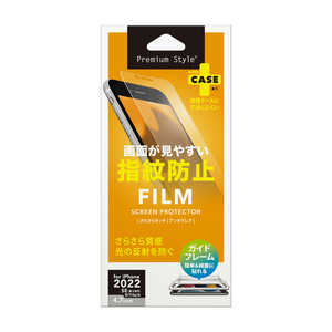 PGA iPhone SE 第3世代/SE 第2世代/8/7/6s/6 ガイドフレーム付 液晶保護フィルム 指紋・反射防止 Premium Style PG-22MAG01