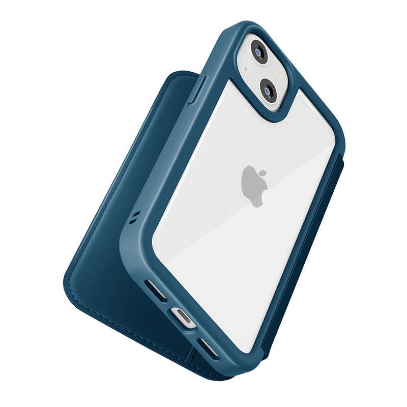 PGA PGA iPhone 14 6.1インチ ガラスフリップケース ネイビー Premium Style ネイビー PG-22KGF03NV PG-22KGF03NV