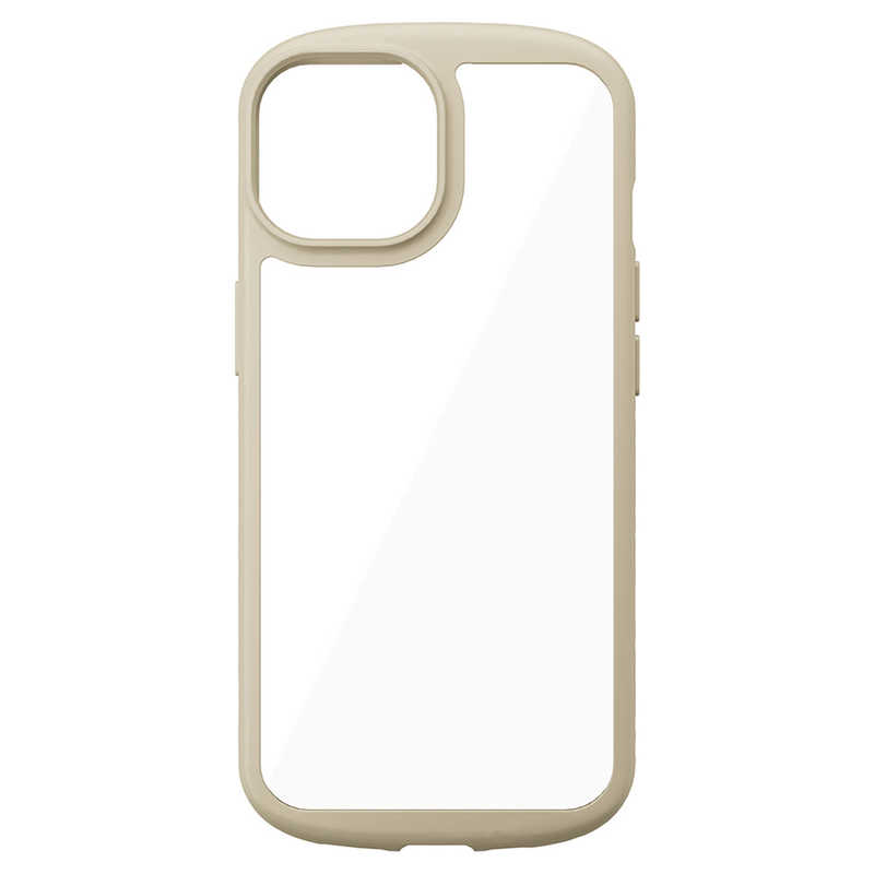PGA PGA iPhone 14 6.1インチ MagSafe充電器対応 クリアタフケース ベージュ Premium Style ベージュ PG-22KPT02BE PG-22KPT02BE