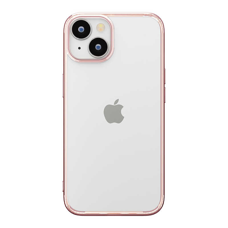 PGA PGA iPhone 14 6.1インチ メタリックフレーム クリアケース ローズゴールド Premium Style ローズゴールド PG-22KTP10PK PG-22KTP10PK