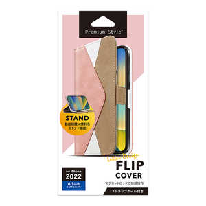 PGA iPhone 14 Pro 6.1C` tbvJo[ ^[fUC [sN] Premium Style sN PG-22QFP05PK