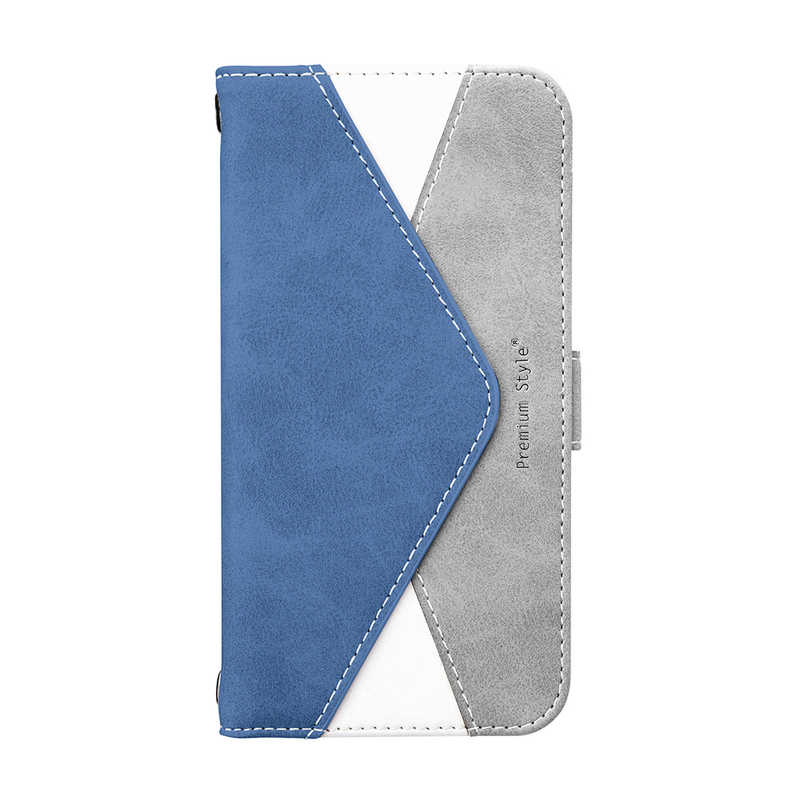PGA PGA iPhone 14 Pro 6.1インチ フリップカバー レターデザイン [ブルー] Premium Style ブルー PG-22QFP06BL PG-22QFP06BL