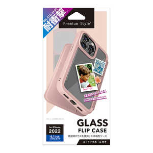 PGA iPhone 14 Pro 6.1C` KXtbvP[X [sN] Premium Style sN PG-22QGF04PK