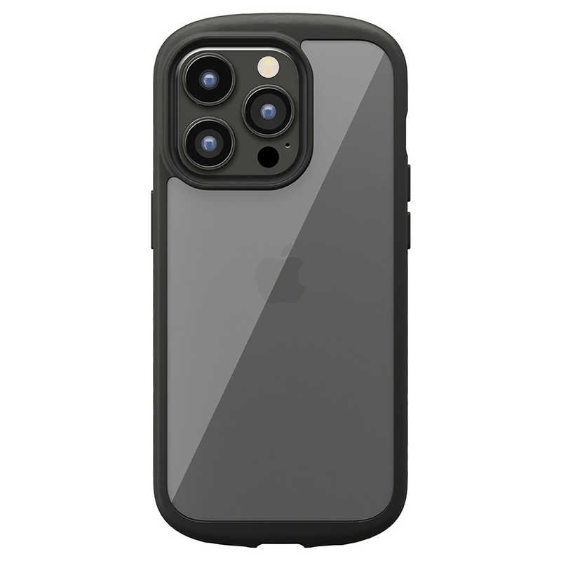 PGA PGA iPhone 14 Pro 6.1インチ MagSafe充電器対応 クリアタフケース [ブラック] Premium Style ブラック PG-22QPT01BK PG-22QPT01BK