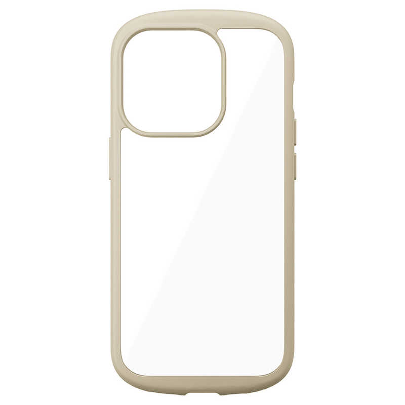PGA PGA iPhone 14 Pro 6.1インチ MagSafe充電器対応 クリアタフケース [ベージュ] Premium Style ベージュ PG-22QPT02BE PG-22QPT02BE