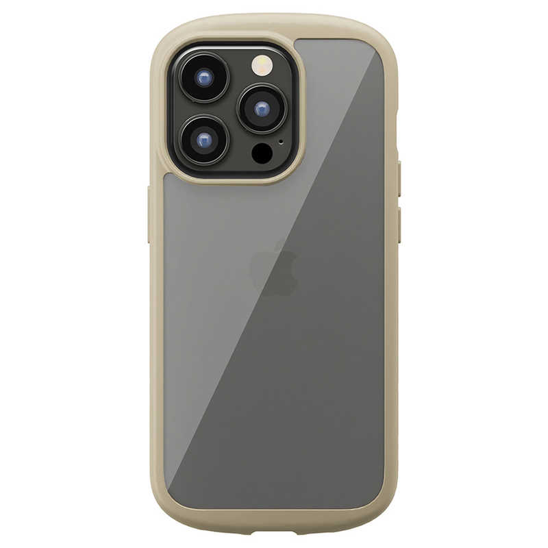 PGA PGA iPhone 14 Pro 6.1インチ MagSafe充電器対応 クリアタフケース [ベージュ] Premium Style ベージュ PG-22QPT02BE PG-22QPT02BE