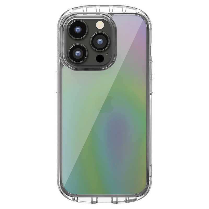PGA PGA iPhone 14 Pro 6.1インチ MagSafe充電器対応 クリアタフケース [オーロラ] Premium Style オーロラ PG-22QPT05AR PG-22QPT05AR