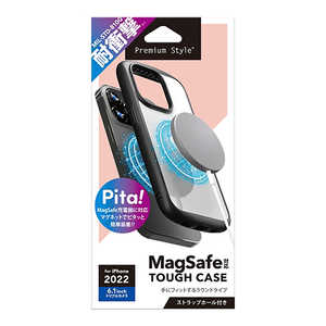 PGA iPhone 14 Pro 6.1 MagSafeб ϥ֥åɥե [ۥ磻] Premium Style ۥ磻 PG-22QMGPT02WH