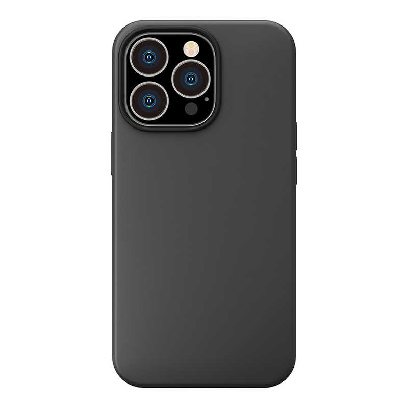 PGA PGA iPhone 14 Pro 6.1インチ MagSafe対応 抗菌スリムシリコンケース [ブラック] Premium Style ブラック PG-22QMGSC01BK PG-22QMGSC01BK