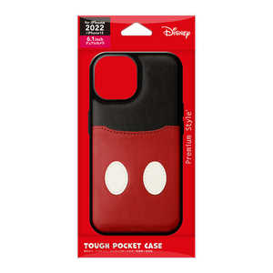 PGA iPhone 14 6.1インチ タフポケットケース ミッキーマウス Premium Style ミッキーマウス PGDPT22K10MKY
