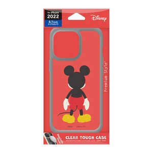 PGA iPhone 14 Pro 6.1インチ MagSafe充電器対応 クリアタフケース ミッキーマウス Premium Style ミッキーマウス PGDPT22Q01MKY