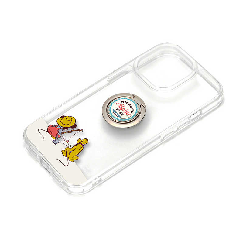PGA PGA iPhone 14 Pro 6.1インチ リング付 抗菌ハイブリッドケース ミッキーマウス Premium Style ミッキーマウス PGDPT22Q06MKY PGDPT22Q06MKY