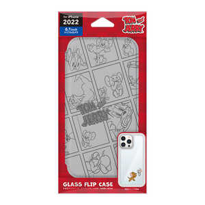 PGA iPhone 14 Pro 6.1インチ ガラスフリップケース トムとジェリー/グレー Premium Style トムとジェリー/グレー PGWGF22Q02TAJ PGA iPhone 14 Pro 6.1インチ ガラスフリップケース トムとジェリー/グレー Premium Style トムとジェリー/グレー PGWGF22Q02TAJ