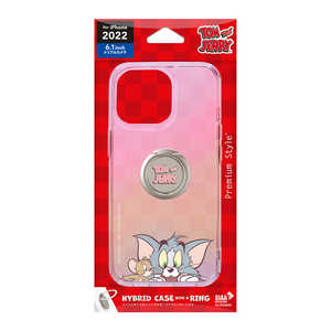 PGA iPhone 14 Pro 6.1インチ リング付 抗菌ハイブリッドケース トムとジェリー Premium Style トムとジェリー PGWPT22Q08TAJ PGA iPhone 14 Pro 6.1インチ リング付 抗菌ハイブリッドケース トムとジェリー Premium Style トムとジェリー PGWPT22Q08TAJ