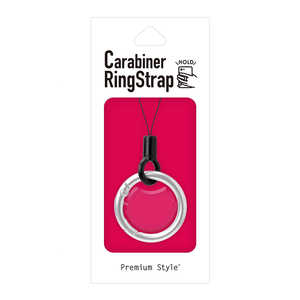 PGA カラビナリングストラップ シルバー Premium Style シルバー PGCRGS02SV PGA カラビナリングストラップ シルバー Premium Style シルバー PGCRGS02SV